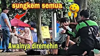 Awalnya diremehin /sungkem semua pas main lagu DESPACITO/#violin #prank #ojol 