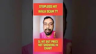 Stoploss Scam ??#trading