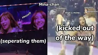 how nayeon being *jealous* of jeongyeon when she's being clingy with other members