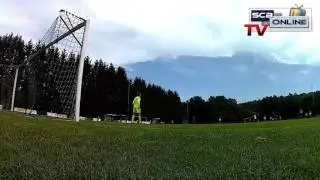SCB-Online.tv Kamera vom Ball getroffen