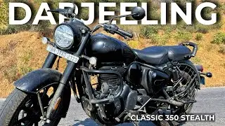 Ride to Darjeeling on Classic 350 | Stealth Black Ride Vlog