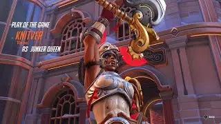 Overwatch 2 - My Junker Queen Gladiator Queen First POTG