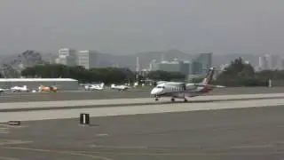N328MX - Fairchild Dornier 328 Lands at KSMO