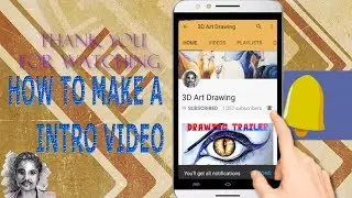Make Subscribe And Press Bell icon intro Video for Youtube
