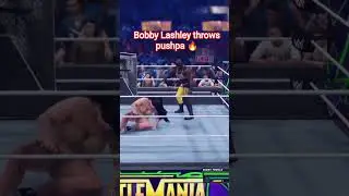 Bobby Lashley Threw pushpa #pushpa #bobbylashley #bikini #wwe2k25 #wwenxt #wweusa #usawwe #nxt