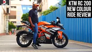 KTM RC 200 BS6 New Color City Ride Review MotoVlog #Bikes@Dinos
