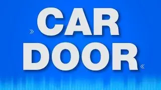 Car Door Slam - SOUND EFFECT - Opening Closing Shutting Autot&uuml;r &ouml;ffnen schlie&szlig;en - SOUND
