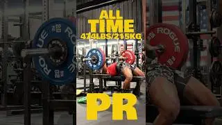 ALL TIME BENCH PR 🤯 #fitness #motivation #powerlifter