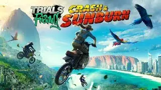 Trials Rising: Crash & Sunburn DLC - Full Playthrough (Xbox One X)