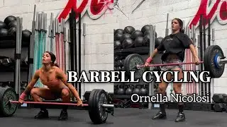 Barbell Cycling | Ornella Nicolosi #crossfit #viralvideos #shortsfeed #womansphysique