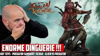 ENORME DINGUERIE ! Hot Toys Samurai Predator AC06B Alien Vs Predator