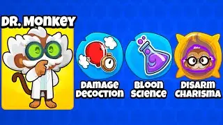 Dr. Monkey Is the SMARTEST Monkey in BTD 6!