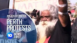 Perth Black Lives Matter Protest | 10 News First