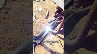 How Welding Creates Strong Metal Structures #metalworkskills #weldingprocess #fabricationwork #craft