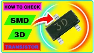 How to Check 3D MARKING SMD Transistor with Multimeter 🆕 || 3D MARKING MMBTA44 Transistor Testing ✔️