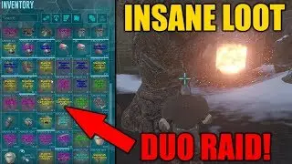 INSANE LOOT DUO RAID! - Small Tribe Official PvP - Ark Survival Evolved
