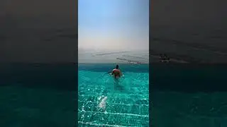 The most amazing 360 infinity pool in Dubai! #travel #vacationhome #fy #hotel