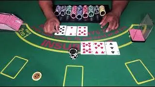 At-home blackjack session #16