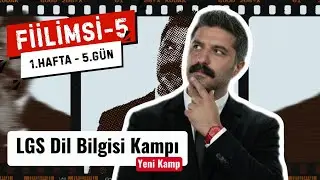 Fiilimsi - 5 | 1.Hafta - 5.Gün | 8 Haftada LGS Dil Bilgisi Kampı | RÜŞTÜ HOCA LGS