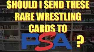 SHOULD I SEND THESE RARE WRESTLING CARDS TO PSA?!