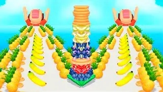 PANCAKE RUN 🥞💕 All Levels (40-42) Gameplay Walkthrough Android, iOS NEW UPDATE