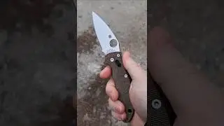 Spyderco Manix CruWear Micarta #spydercoknives #manix #cruwear #pocketedc #edc #everdaycarry