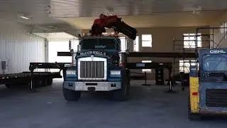 Building a Hangar Man Cave : Installing the Mezzanine Beam