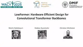 [WACV2025] LowFormer: Hardware Efficient Design for Convolutional Transformer Backbones