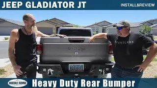Jeep Gladiator Overland Rear Bumper Install & Review | Upgrade Your Off-Road Beast!