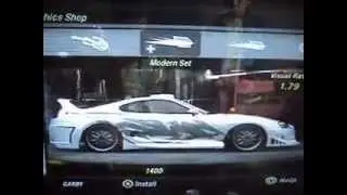 NFSU2 ps2 tuning Toyota Supra