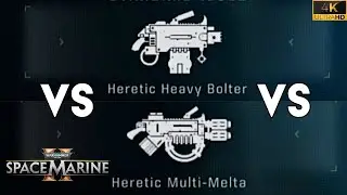Space Marine 2 - Comparing the Heavy Bolter and Multi Melta Guns