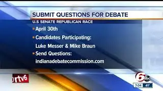 Debate commission seeks voter questions for Senate debate