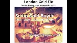London Gold Fix video we 211114