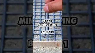 WWAAAWW ✨️!! ASMR MINI BUILDING HOME PART 1 #shortvideo #viralvideo