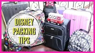 DISNEY PACKING TIPS | WHAT And HOW We Pack For a Disney World Trip