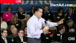 Mitt Romney: Just Cutting Spending Slows Down The Economy