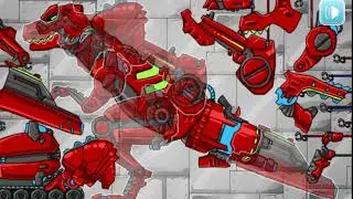 Dino Robot Tyranno Red - Combine