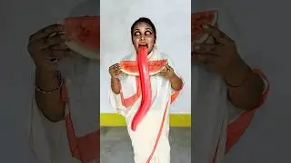 Bhoot Tarbuj Kha Liya👹🍉😰 #shorts #bhoot #bhoot_wala_cartoon #bhootwala