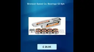 Bronson Speed Co. Bearings G3 8pk