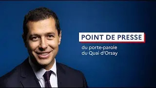 Point de presse du porte-parole du Quai d'Orsay (03-10-2025)
