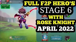 Lords Mobile - Stage 6 Petite Devil Trick vs Trick Limited Challenge || APRIL 2022 || #HINDI