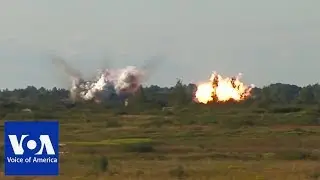 Russian Air Force Bombing Drills