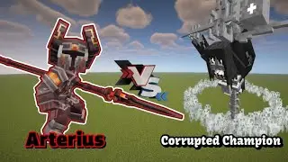 Arterius VS Corrupted Champion | Minecraft |Mobs Battle