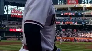 2022: Arizona Diamondbacks OF, Pavin Smith, hitting a three-run homer.