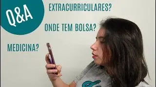 MEDICINA NOS EUA, MINHAS ATIVIDADES EXTRACURRICULARES e mais (Q&A) | Estudar nos EUA