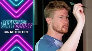 KDB TAKES ON THE DARTS CHALLENGE, MAN CITY ARRIVE IN SOUTH KOREA & MORE! | City on Tour Daily #5