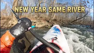 New Year Same Water  - Cold Day on Little Falls