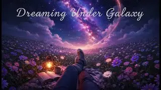 Dreaming Under the Galaxy Sleeping Deep Piano | Relaxing POV Cosmic Night