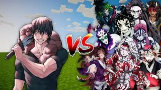 Toji Fushiguro vs Upper Moons and Muzan Kibutsuji