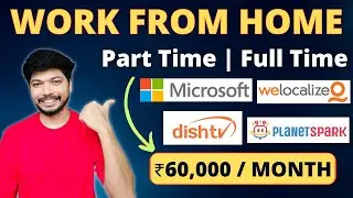 Top 5 Work From Home Jobs | Part Time Jobs | Work from Home Jobs 2023 @Job4Government